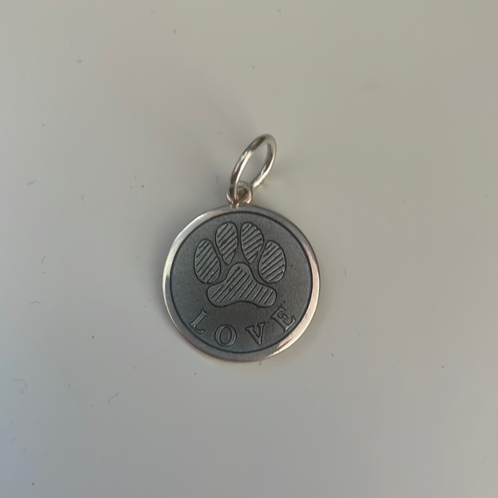 Paw Print Necklace pendant